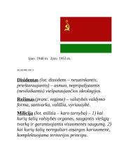 Išplėstinis pamokos planas: Lietuvos valstybės ir tautinė vėliava 18 puslapis