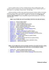 Išplėstinis pamokos planas: Lietuvos valstybės ir tautinė vėliava 9 puslapis