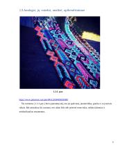 Dailės egzamino aprašas: apyrankės 9 puslapis