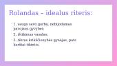 Riteris ir riteriškumas herojiniame prancūzų epe ,,Rolando giesmė" 5 puslapis
