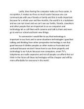 How technology is important to our lives 2 puslapis