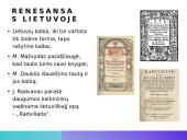 Renesansas– atgimimo epocha 20 puslapis