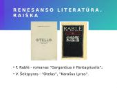 Renesansas– atgimimo epocha 10 puslapis