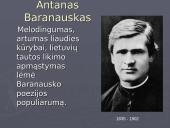 S. Daukanto, A. Baranausko ir Maironio romantizmas 11 puslapis