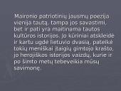 S. Daukanto, A. Baranausko ir Maironio romantizmas 20 puslapis