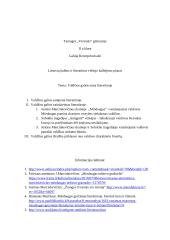 Valdžios galios tema literatūroje