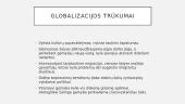 Globalizacijos pranašumai ir trūkumai 8 puslapis