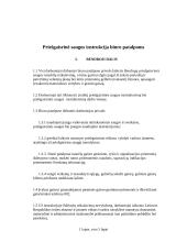 Priešgaisrinė saugos instrukcija biuro patalpoms