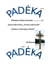 Renginio planas: "Tarmių vakaronė" 10 puslapis