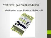 Pusriebės varškės juslinė analizė  11 puslapis