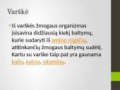 Pusriebės varškės juslinė analizė  3 puslapis