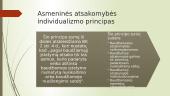 Asmeninės atsakomybės individualizmo principas 4 puslapis