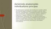 Asmeninės atsakomybės individualizmo principas 7 puslapis