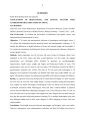 Gyvensenos ir genetinių veiksnių ryšiai su dvynių antropometriniais rodikliais 4 puslapis