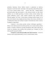 Tyrimo planas: transporto ir ryšių sektorių paslaugų poreikis 4 puslapis