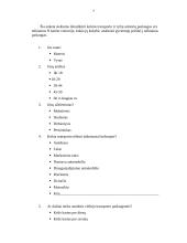 Tyrimo planas: transporto ir ryšių sektorių paslaugų poreikis 7 puslapis