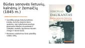 Simono Daukanto asmenybės ir darbų reikšmė Lietuvai  6 puslapis