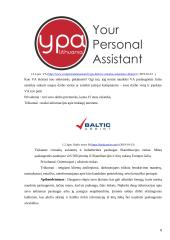 Virtualus asmeninis asistentas: Best your assistent (BYA) 9 puslapis