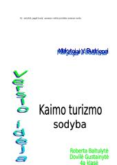 Verslo idėja: kaimo turizmo sodyba 7 puslapis