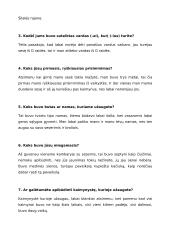 Gyvenimo įvykiai - vaikystė 3 puslapis