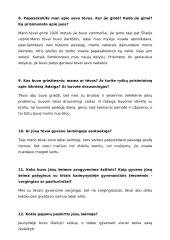 Gyvenimo įvykiai - vaikystė 4 puslapis