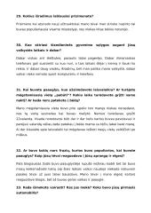 Gyvenimo įvykiai - vaikystė 8 puslapis