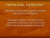 Krikščioniški motyvai Maironio kūriniuose 3 puslapis