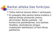 Bankų rūšys pagal jų funkcijas, pagal veiklos pobūdį 3 puslapis