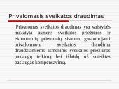 Darbuotojų draudimas Lietuvoje, draudimo rūšys 17 puslapis