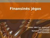 Finansinės jėgos