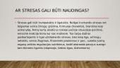 Stresas ir jo pasekmės darbe 5 puslapis