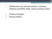Finansų samprata ir funkcijos 18 puslapis