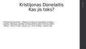 K. Donelaičio įamžinimas Lietuvoje ir pasaulyje 3 puslapis