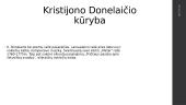 K. Donelaičio įamžinimas Lietuvoje ir pasaulyje 5 puslapis