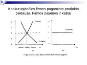 Firmos pelno maksimizavimas tobulosios konkurencijos rinkos atveju 4 puslapis