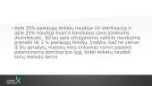 Manikiūro pedikiūro instrumentų paruošimas dezinfekcijai ir sterilizacijai. Dezinfekavimas ir sterilizavimas 19 puslapis