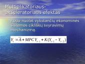 Multiplikatoriaus ir akseleratoriaus efektai verslo ciklui 7 puslapis