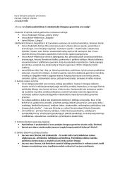 Atsakomybės temos nagrinėjimas