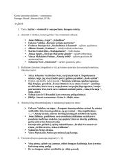 Sąžinės temos nagrinėjimas