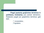 Paskolų rinkos plėtros problemos 9 puslapis