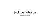 Juditos istorija