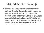 Covid-19 įtaka filmų industrijai 3 puslapis
