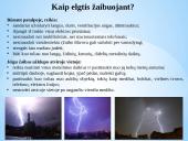 Saugaus elgesio principai artėjant pavojingam gamtiniam reiškiniui ir jo metu esant uždarose, atvirose vietovėse 5 puslapis