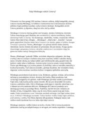 Kaip Mindaugas sukūrė Lietuvą 
