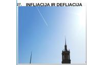 Infliacija bei defliacija