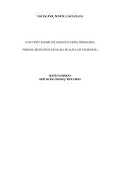 Motociklininkų traumos 