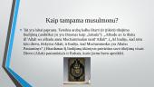 Islamas, jo šakos ir bruožai 10 puslapis