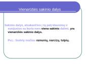 Lietuvių kalbos vienarūšės sakinio dalys 2 puslapis