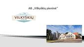 AB ,,Vilkyškių pieninė’’