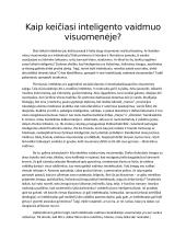 Kaip keičiasi inteligento vaidmuo visuomenėje